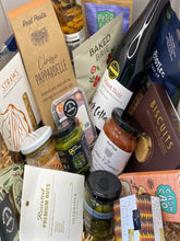 Load image into Gallery viewer, Food and wine gift hamper