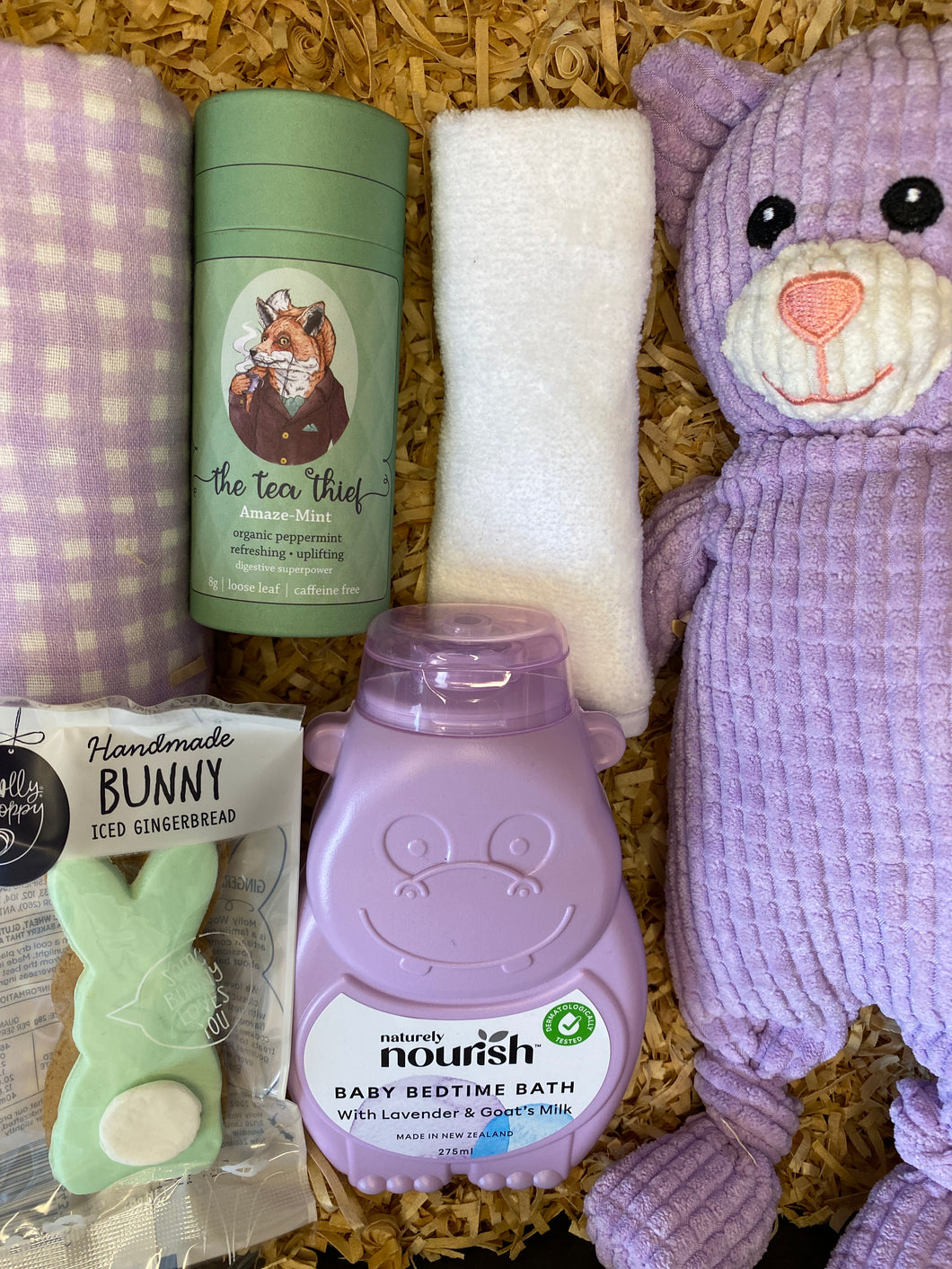 Lavender gift hamper for baby